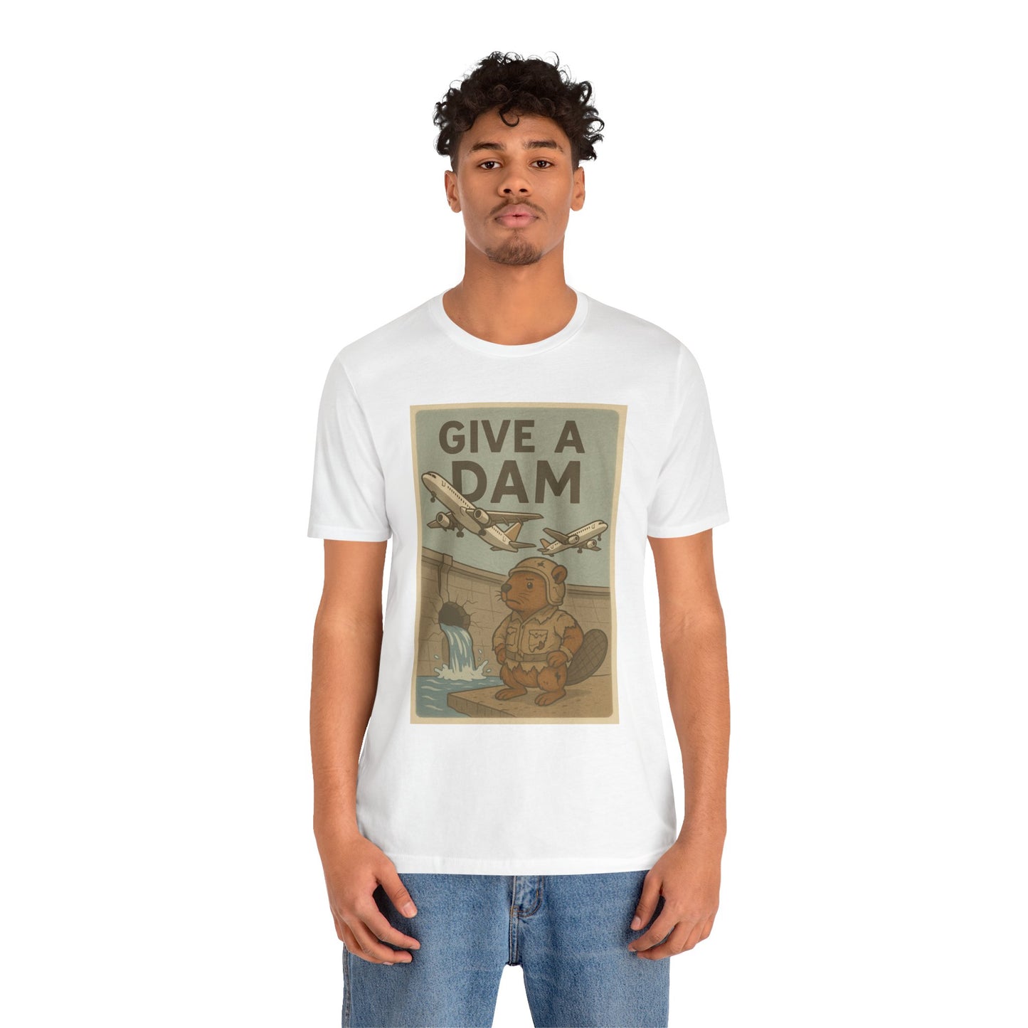 Give a Dam Tee (Unisex Jersey)