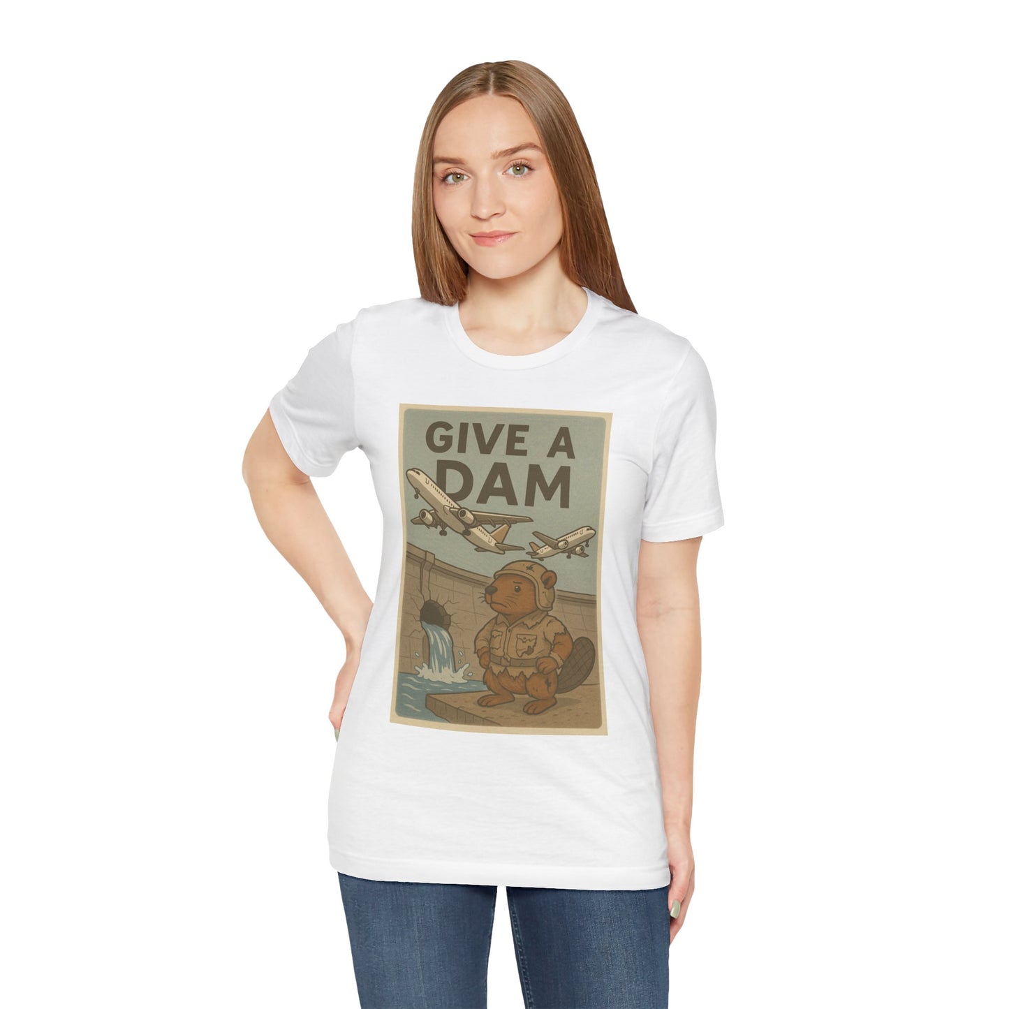 Give a Dam Tee (Unisex Jersey)