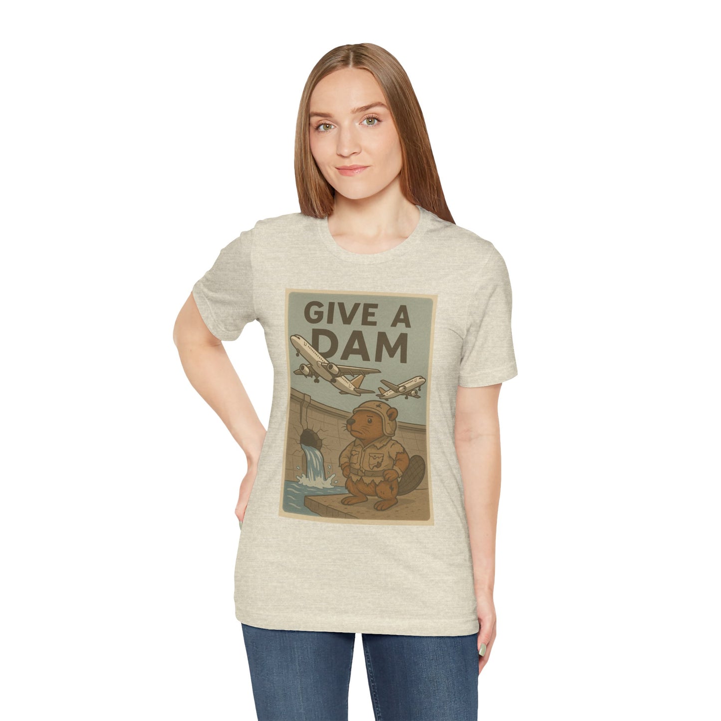 Give a Dam Tee (Unisex Jersey)