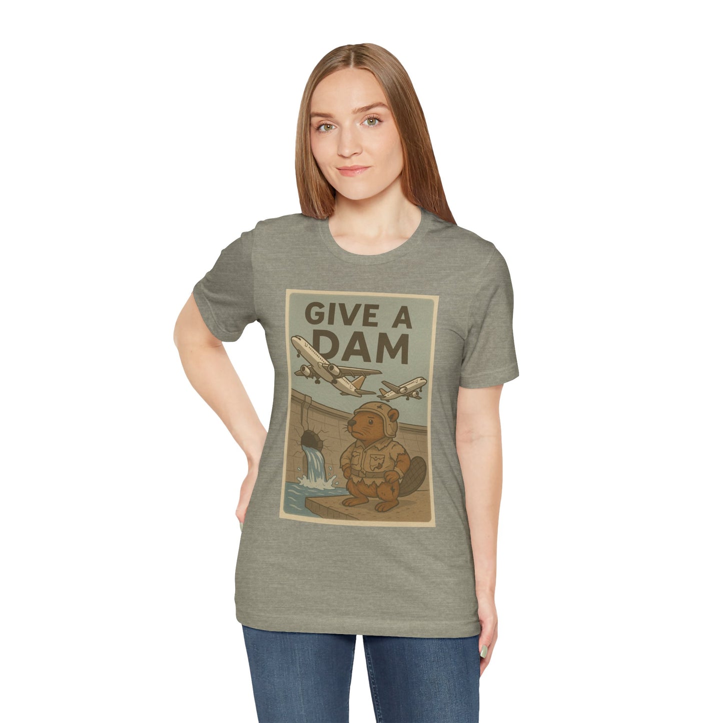 Give a Dam Tee (Unisex Jersey)