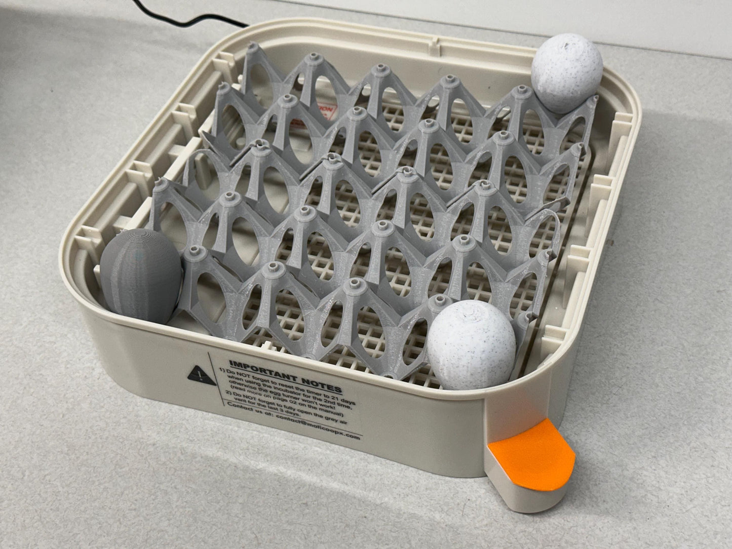 Upright Egg Support Tray for Maticoopx 20