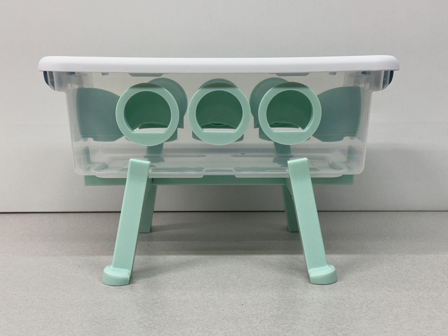 Young or Small Chicken Feeder Tub with 8-Feed Saver Ports