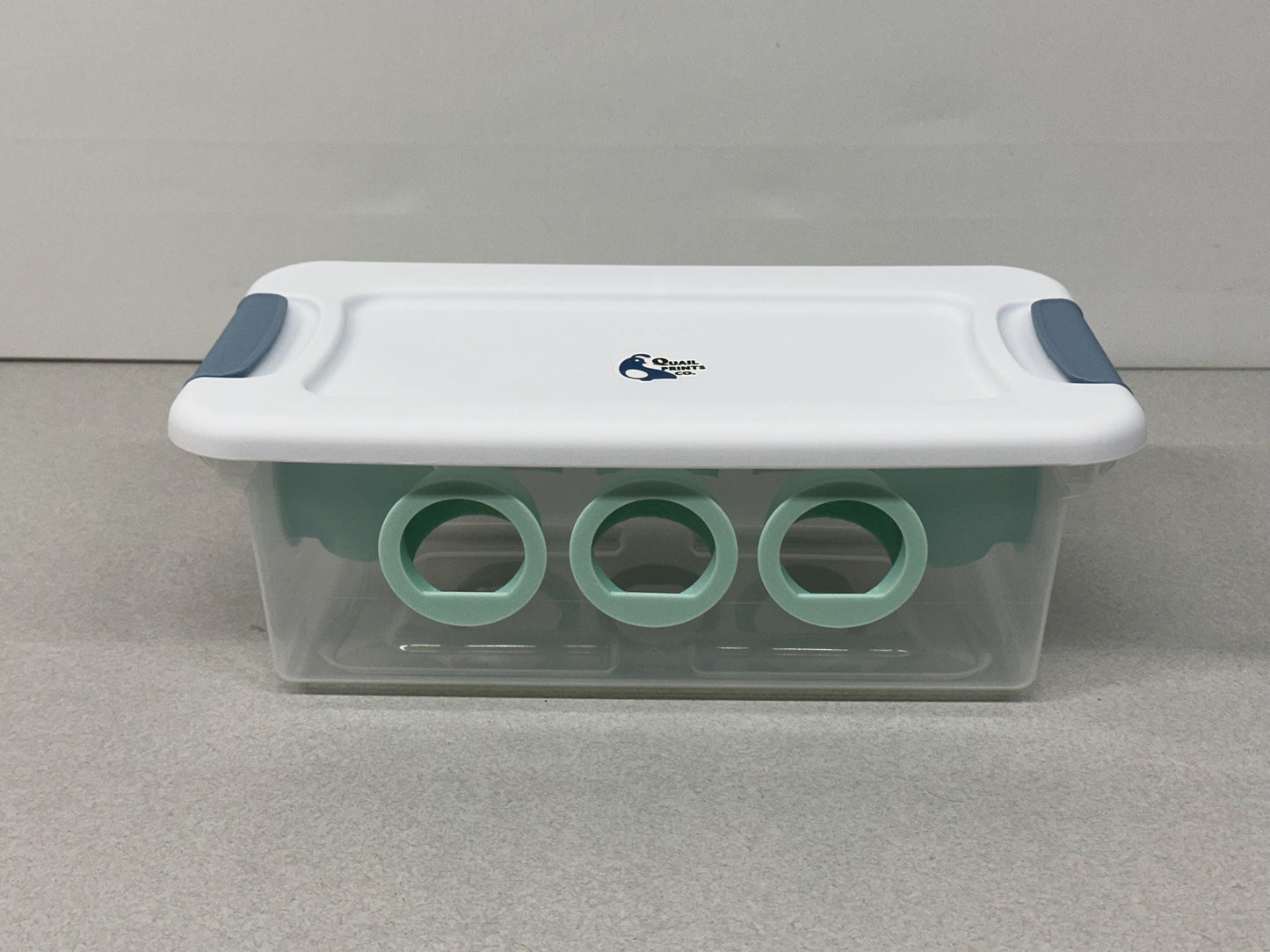 Young or Small Chicken Feeder Tub with 8-Feed Saver Ports