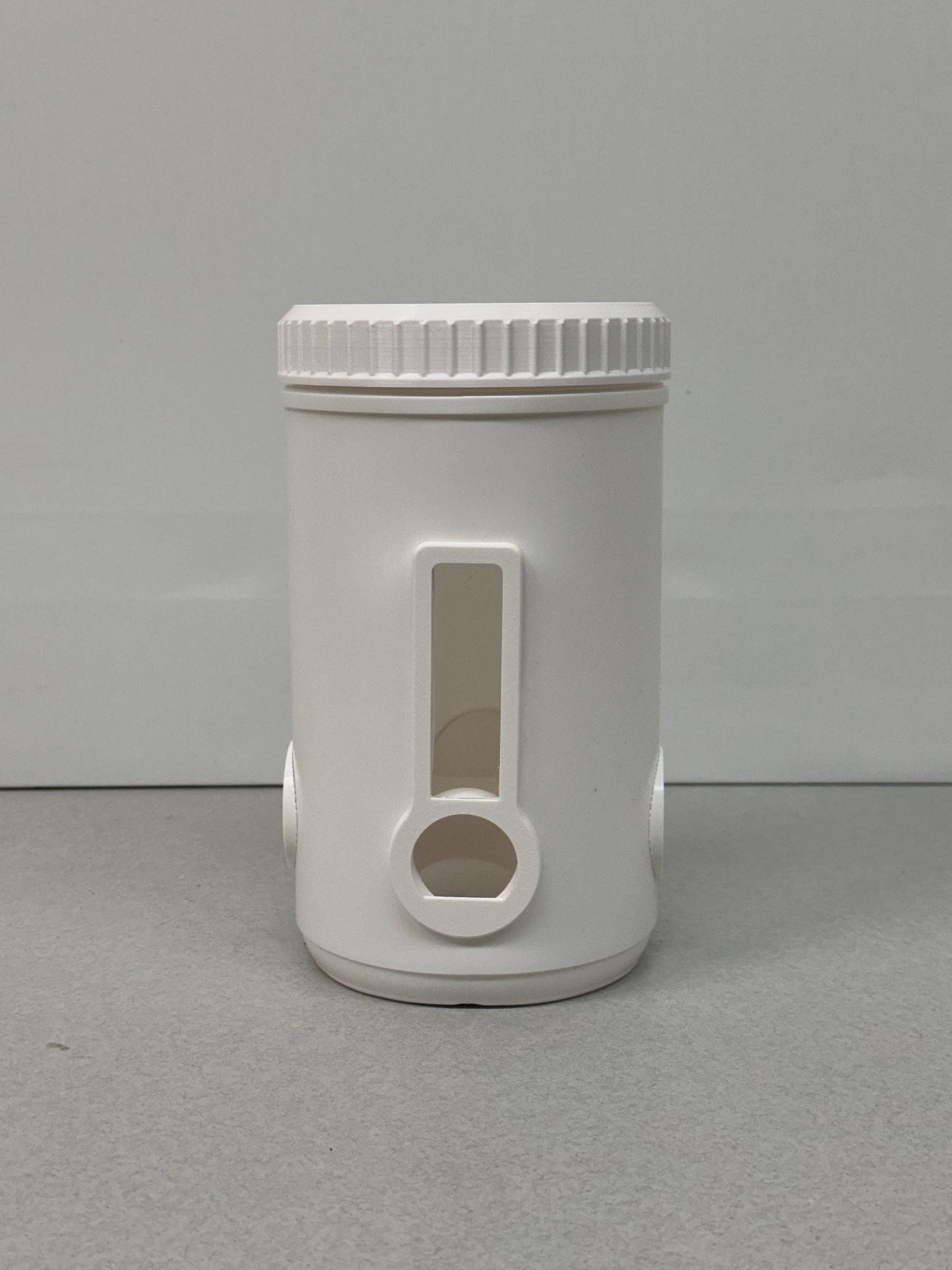 Quail Feeder with Side Glass Viewing Window (2.6 Quart)