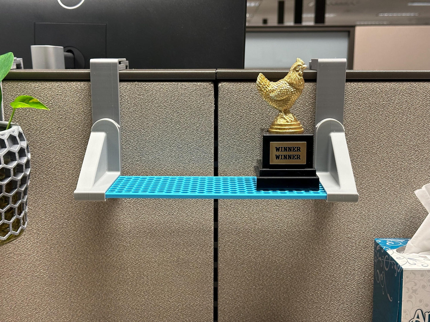 Stylish Cubicle Wall Shelf for Your Office