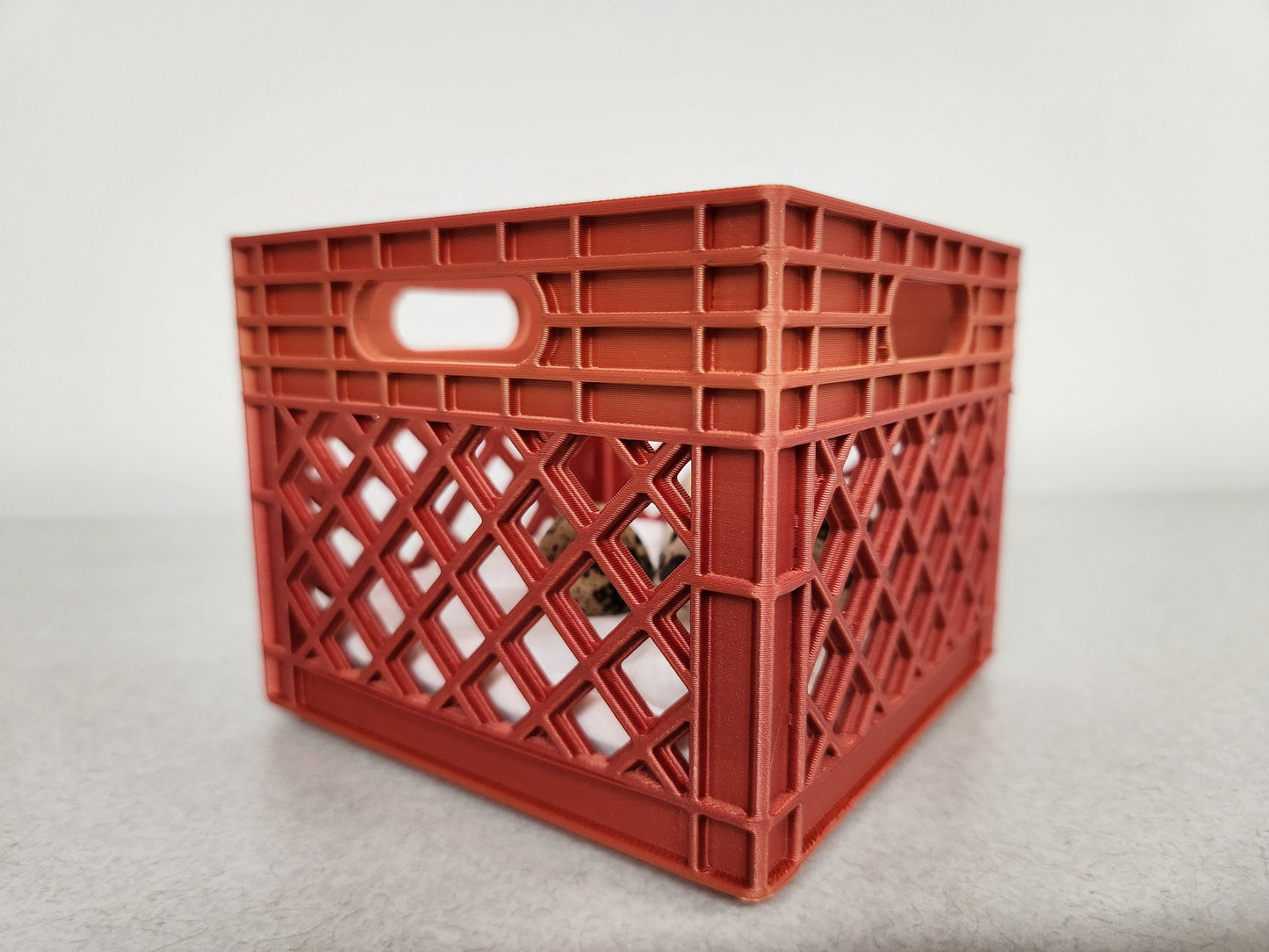 Mini Crates with Flexible Quail Egg Trays