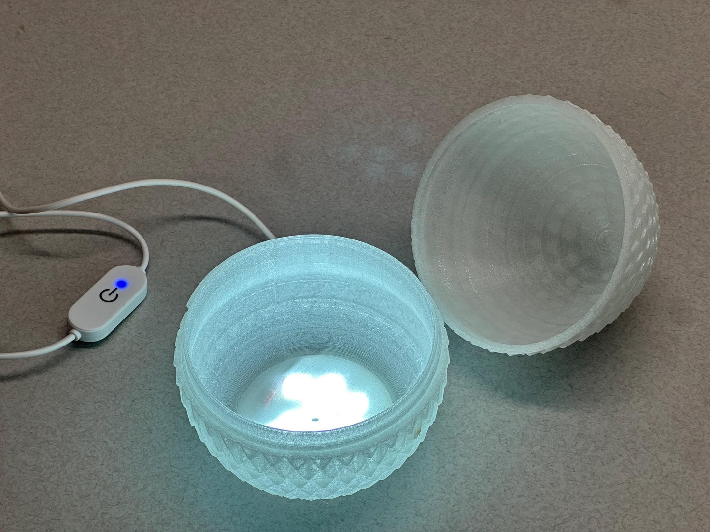 Glow-in-the-Dark Dragon Egg Lamp