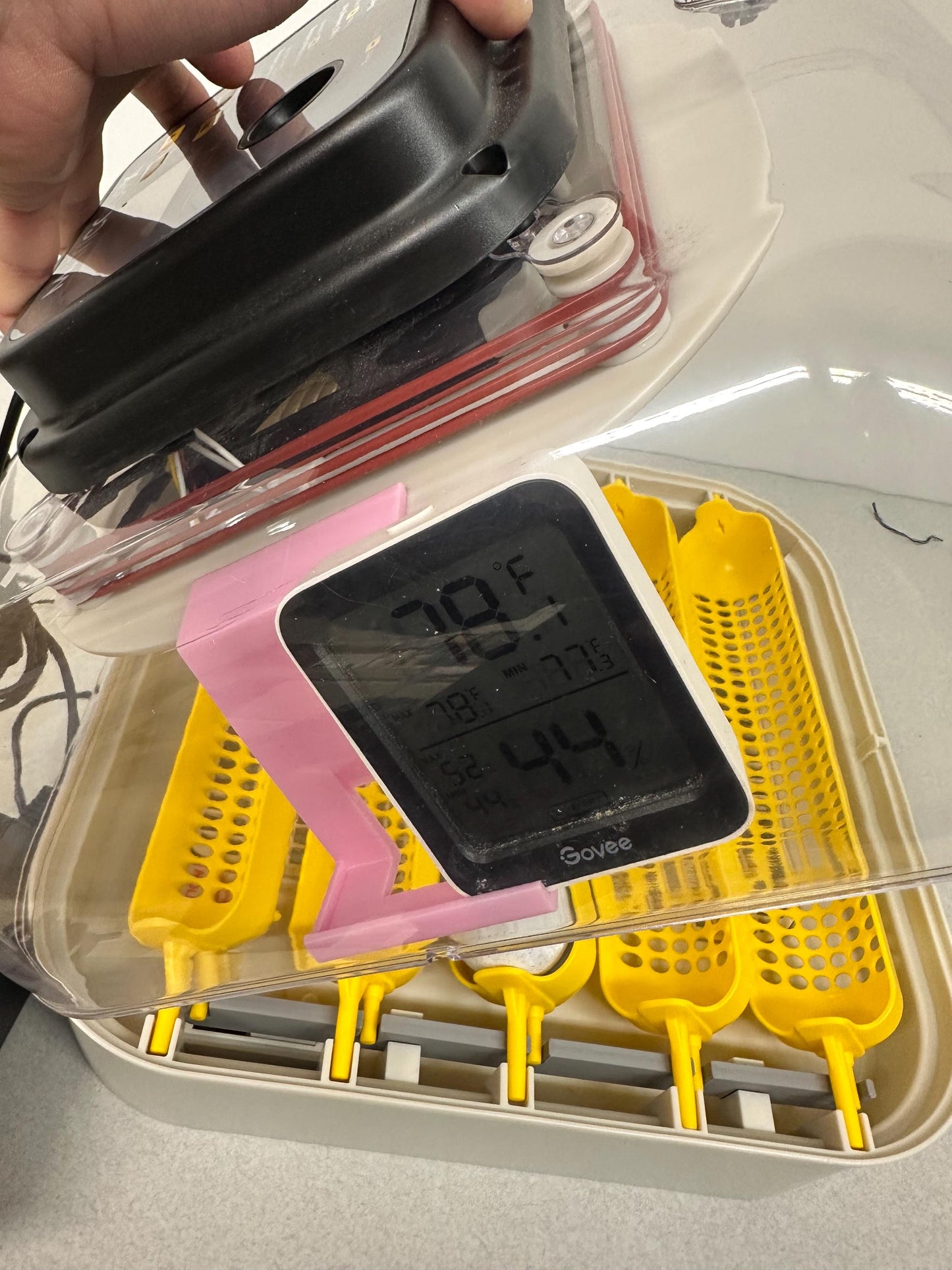 Govee Hygrometer Bracket for MaticoopX 30 Incubator