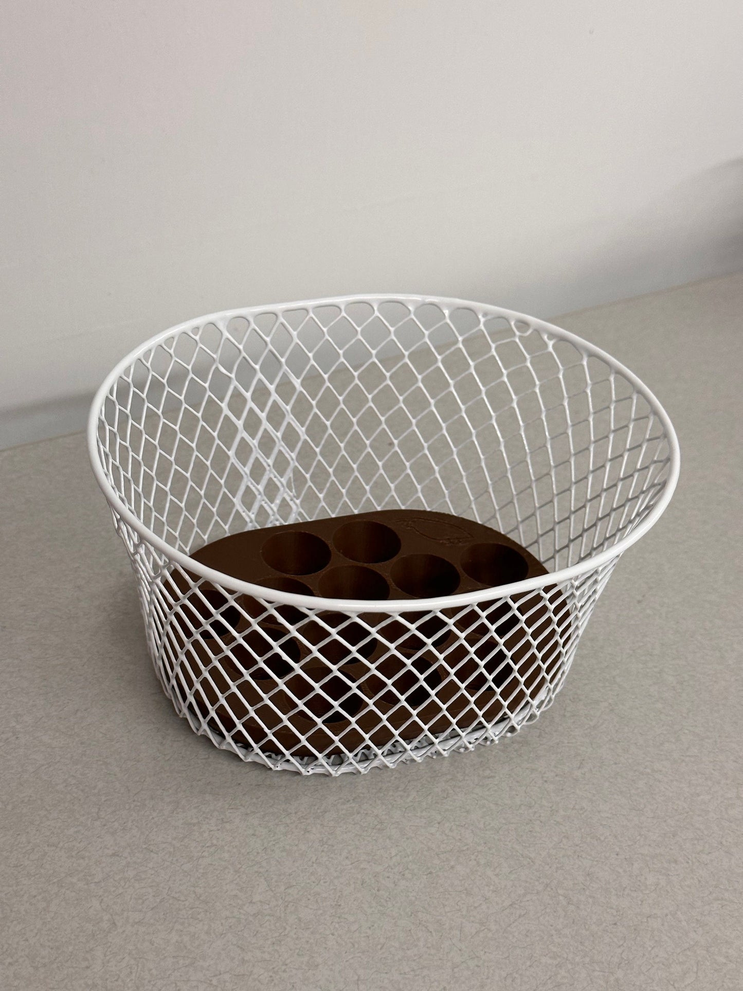 Farmhouse Wire Basket with Quail Egg Tray