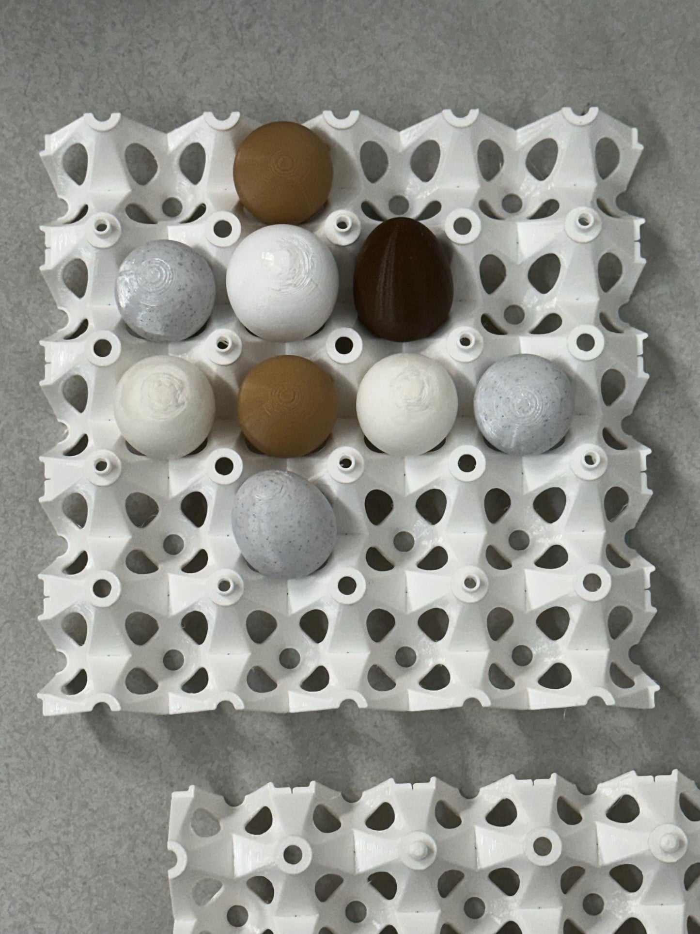 Stackable Coturnix Quail Egg Carton