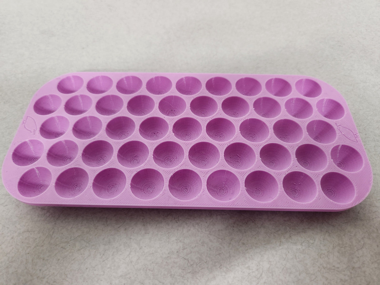 Custom Tiny Button Quail Egg Tray