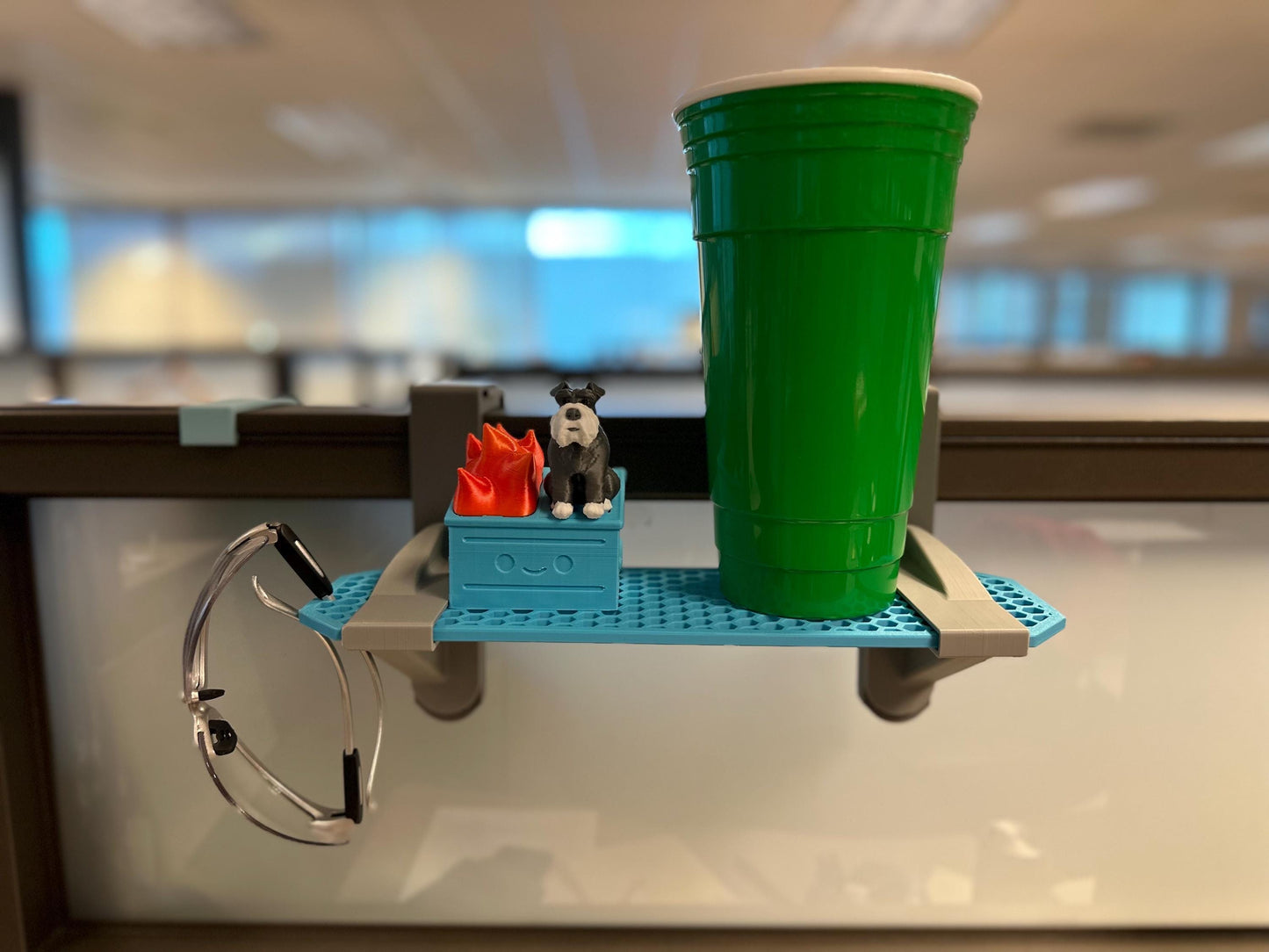 Stylish Cubicle Wall Shelf for Your Office
