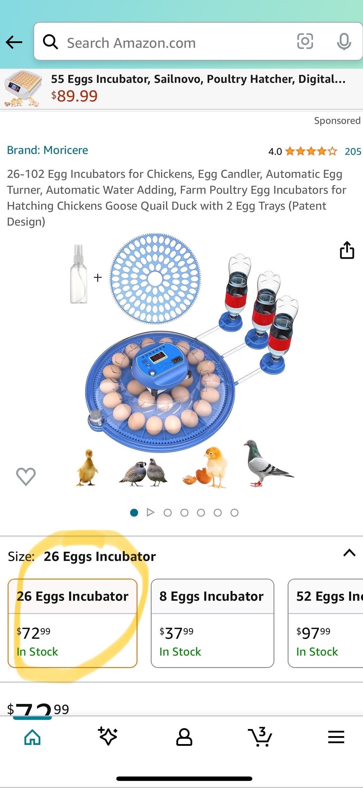Jumbo Quail Egg Turner Tray For Generic Incubators