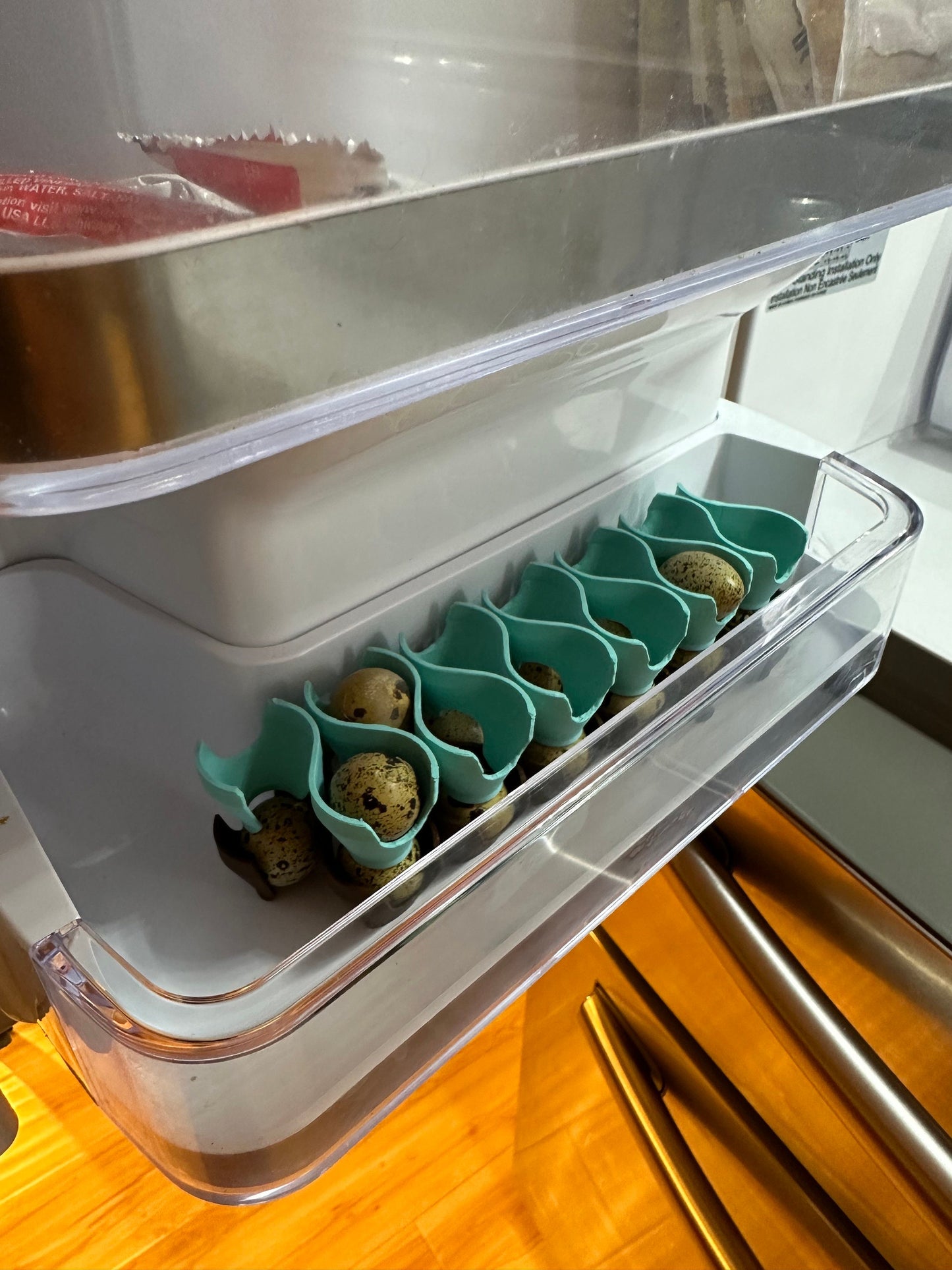 Jumbo Coturnix Quail Egg Stackable Tray