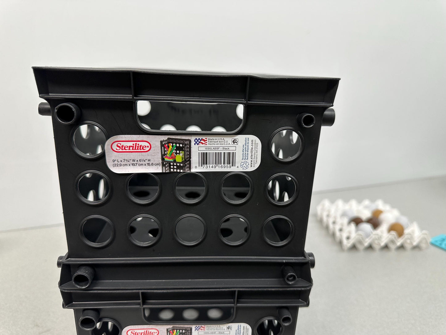 Stackable Coturnix Quail Egg Carton