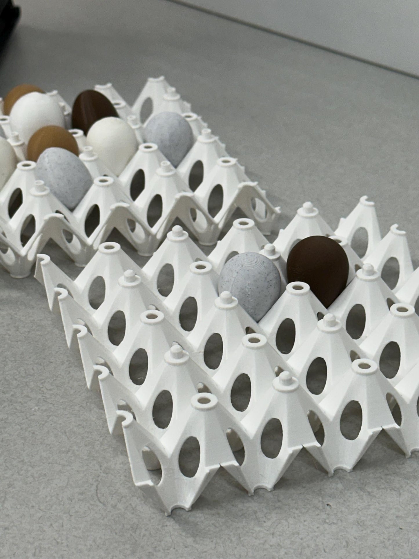 Stackable Coturnix Quail Egg Carton