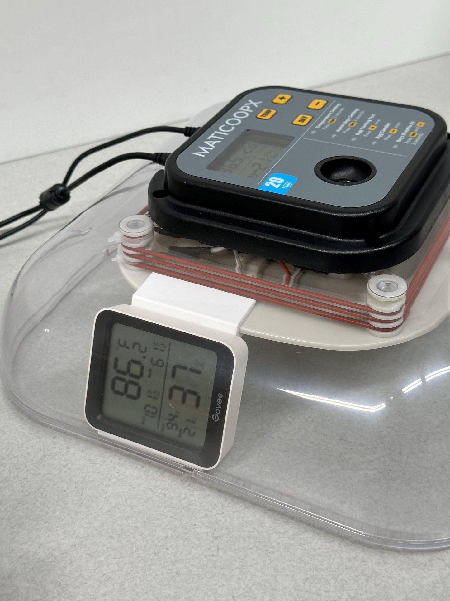 Govee Hygrometer Bracket for MaticoopX Incubator