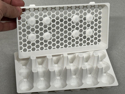 Modern Vented Quail Egg Carton