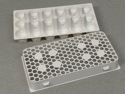 Modern Vented Quail Egg Carton