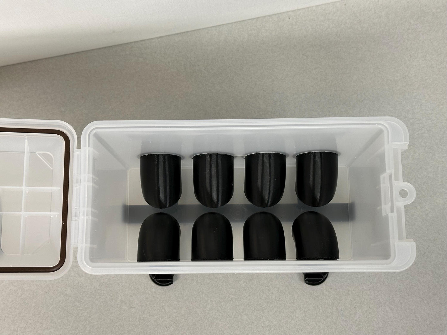 Ammo Box Quail Feeder Container with 8-Ports and Stand