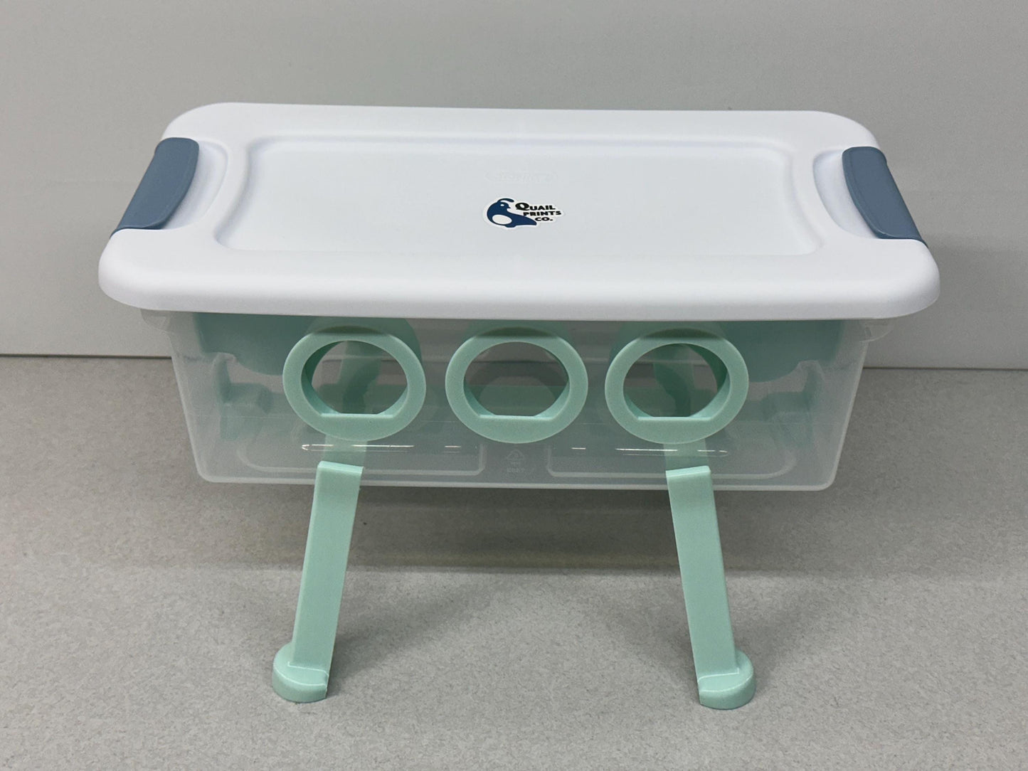 Young or Small Chicken Feeder Tub with 8-Feed Saver Ports