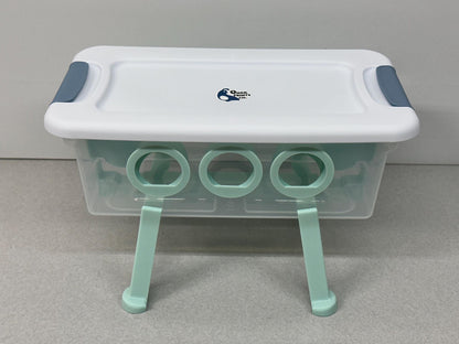 Young or Small Chicken Feeder Tub with 8-Feed Saver Ports