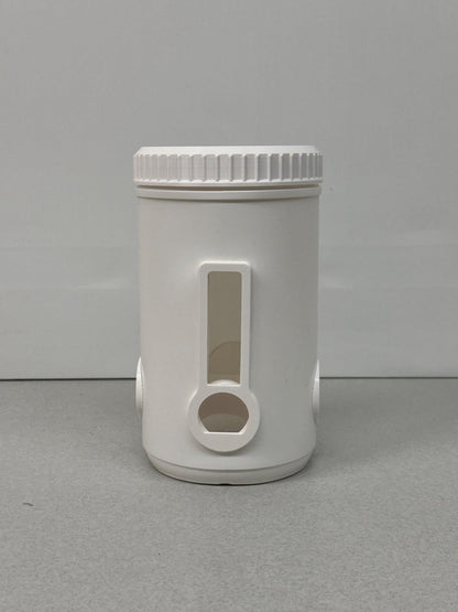 Quail Feeder with Side Glass Viewing Window (2.6 Quart)