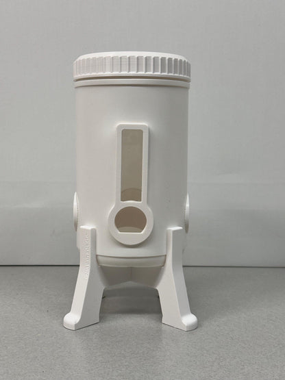 Quail Feeder with Side Glass Viewing Window (2.6 Quart)