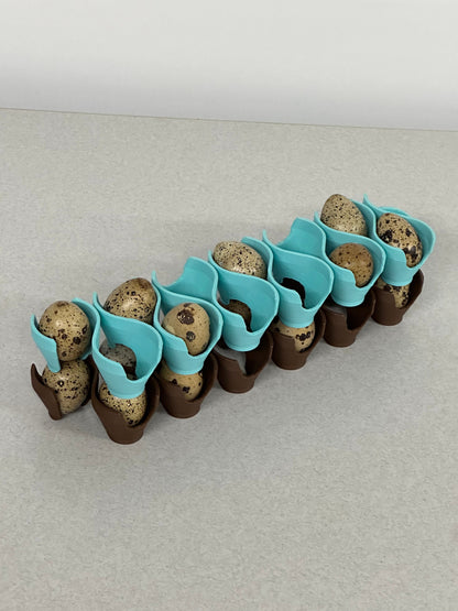 Jumbo Coturnix Quail Egg Stackable Tray