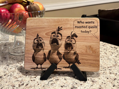 GripperWood Cutting Board with Stand