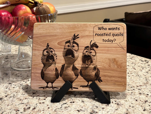 GripperWood Cutting Board with Stand