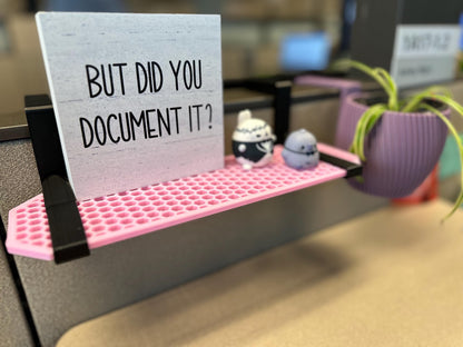Stylish Cubicle Wall Shelf for Your Office