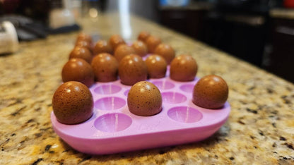 Custom Tiny Button Quail Egg Tray