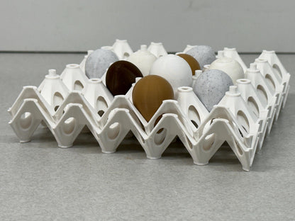 Stackable Coturnix Quail Egg Carton