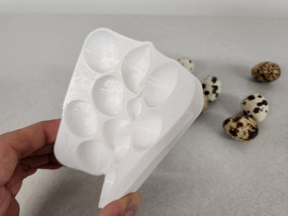Mini Crates with Flexible Quail Egg Trays
