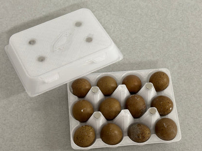Button Quail Egg Carton
