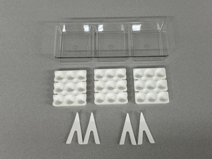 Custom Coturnix Quail Egg Tray System