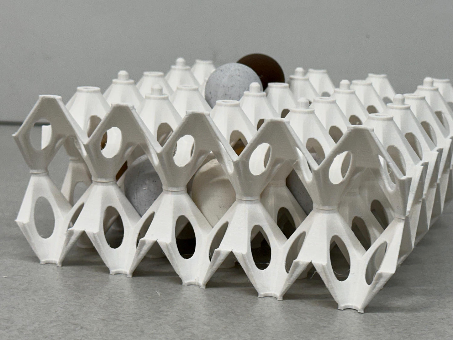 Stackable Coturnix Quail Egg Carton