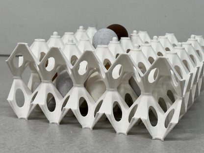 Stackable Coturnix Quail Egg Carton