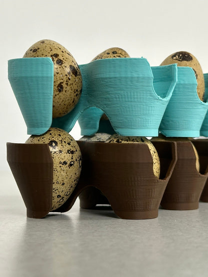 Jumbo Coturnix Quail Egg Stackable Tray