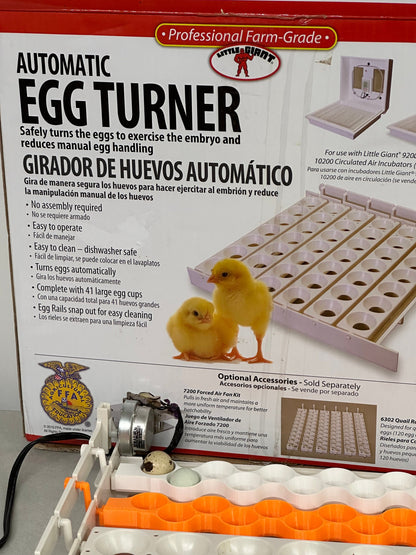 Hova-Bator 1610 or Little Giant Incubators Quail Egg Racks for Turner